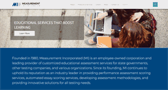 Desktop Screenshot of measurementinc.com