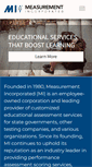 Mobile Screenshot of measurementinc.com